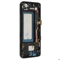 Miniatyrbild 4 av 4: Komplett enhet för Samsung Galaxy S8 AMOLED-skärm och svart pekglas