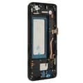 Miniatyrbild 2 av 4: Komplett enhet för Samsung Galaxy S8 AMOLED-skärm och svart pekglas