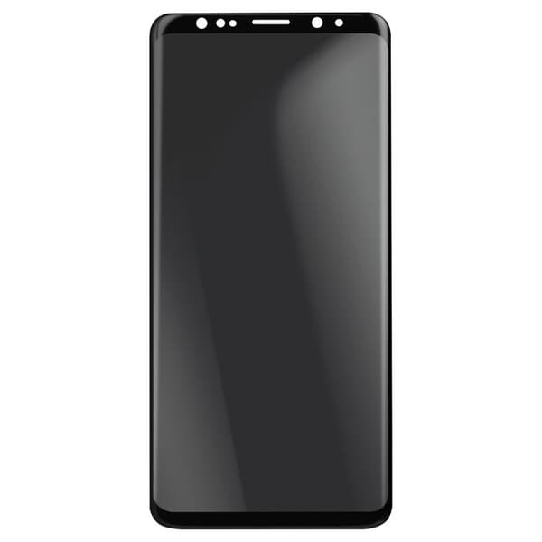 Komplett enhet för Samsung Galaxy S8 AMOLED-skärm och svart pekglas