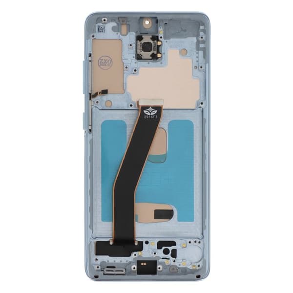 Reservdel - LCD-skärm + Touchglas och Chassi för Samsung S20 - Avizar