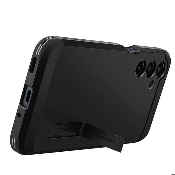Coque för Samsung A16 Multilager Stötsäker Stativ Stöd Spigen SGP Svart