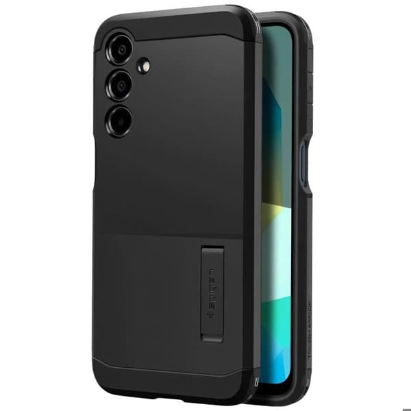 Coque för Samsung A16 Multilager Stötsäker Stativ Stöd Spigen SGP Svart