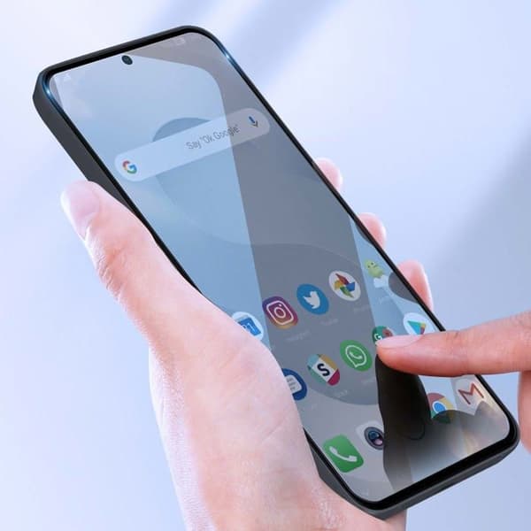 Härdat Glas för Galaxy S25 Plus Hårdhet 9H Rep-skydd Total Täckning Akashi Svart