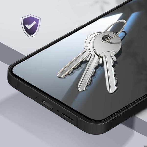 Härdat Glas för Galaxy S25 Plus Hårdhet 9H Rep-skydd Total Täckning Akashi Svart