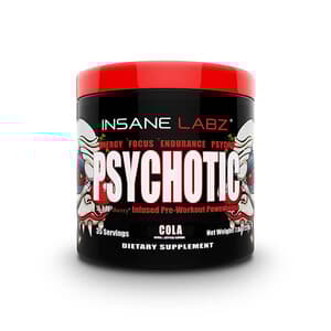 Psychotic Pre-Workout, 259 g, Insane Labz