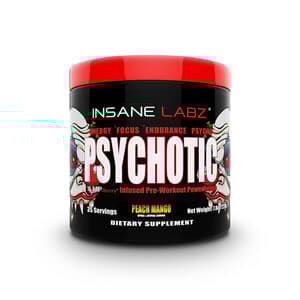 Psychotic Pre-Workout, 259 g, Insane Labz