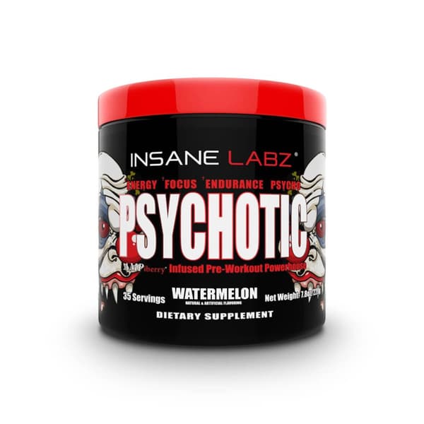 Psychotic Pre-Workout, 259 g, Insane Labz