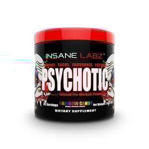 Psychotic Pre-Workout, 259 g, Insane Labz