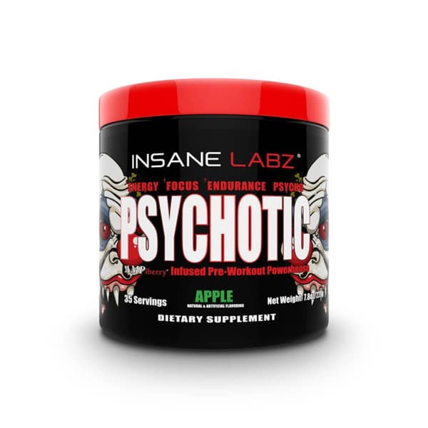 Psychotic Pre-Workout, 259 g, Insane Labz