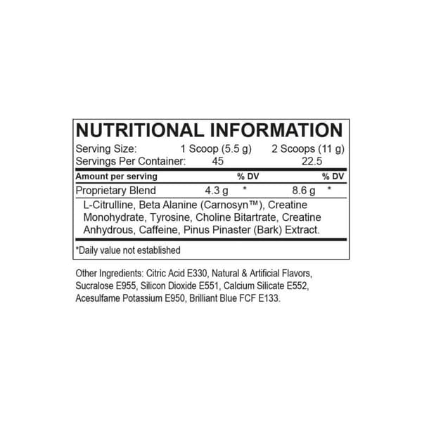 Jack3d PWO, 248 g, USP Labs