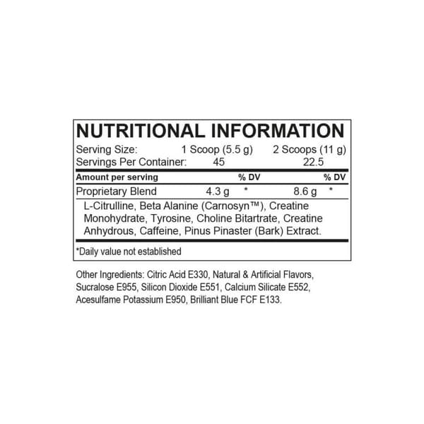 Jack3d PWO, 248 g, USP Labs