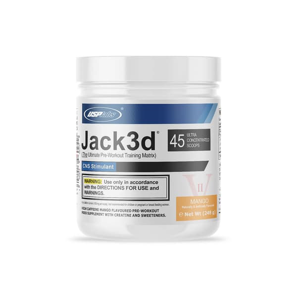 Jack3d PWO, 248 g, USP Labs