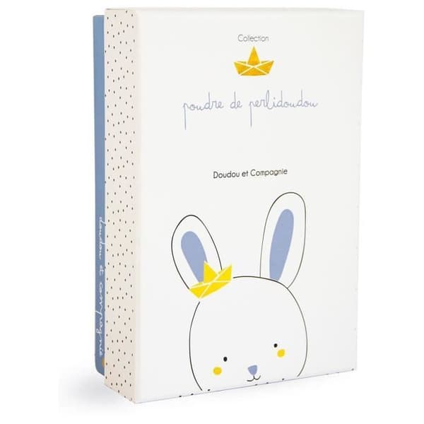 Täcke med nappklämma - DOUDOU ET COMPAGNIE - Sailor Rabbit - Blandat - Flerfärgad - Vit