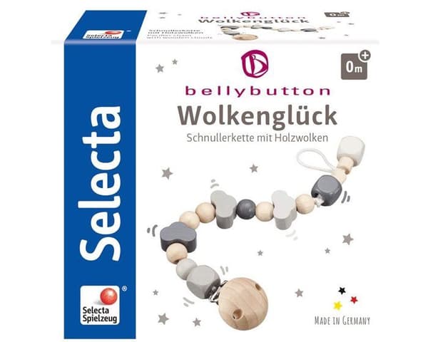 Selecta Wolke Bonheur Nappklämma, Flerfärgad - 64006