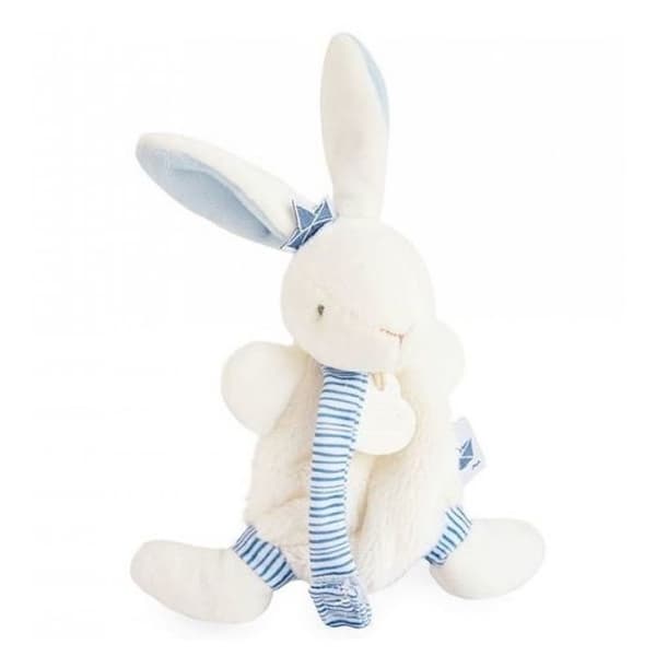 Täcke med nappklämma - DOUDOU ET COMPAGNIE - Sailor Rabbit - Blandat - Flerfärgad - Vit