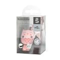 Miniatyrbild 2 av 4: Hängare för napp - nappburk Mam - SUA000056 - 307822-CLIP PACIFIQUE MED BAND/PREMIUM/CHIBOU ROSA/BONHOMY