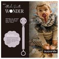 Miniatyrbild 3 av 4: -Suavinex Attache Sucette Silikon Wonder (Modell: Lavendel)