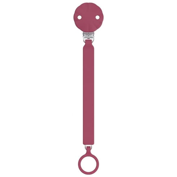 -Suavinex Attache Sucette Silicone Wonder (Modell: Magenta)