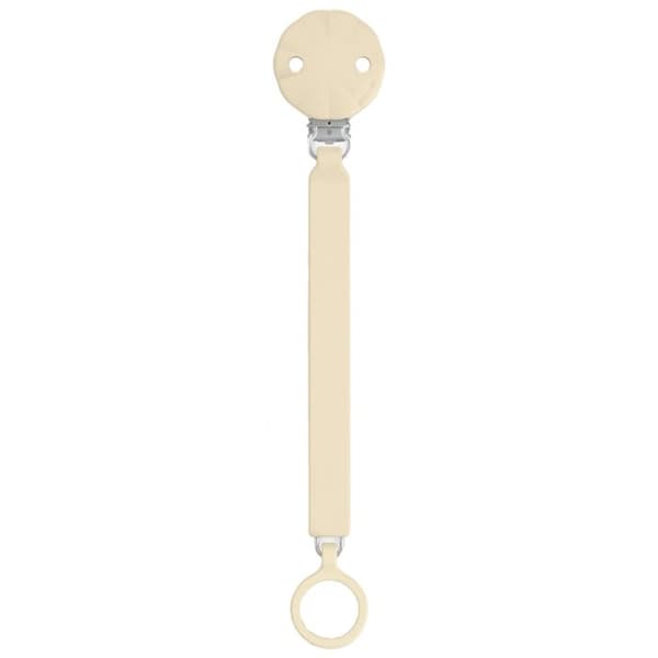-Suavinex Attache Sucette Silicone Wonder (Modell: Ljusgrå)
