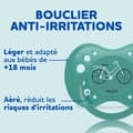 Miniatyrbillede 3 af 5: DODIE Anatomiske Sutter - Baby Bjørn - Pakke med 3 - +18 måneder - Modstandsdygtige og antiirriterende