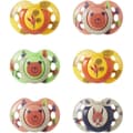 Miniatyrbillede 1 af 6: Sutter - TOMMEE TIPPEE - SJOV - 6-18 måneder - Pakke med 6 - Symmetrisk ortodontisk form - BPA-fri silikone