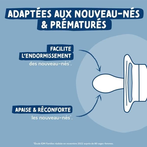 Anatomisk nappduo - DODIE - 0/2 månader - Octopus