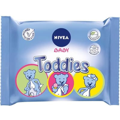 NIVEA BABY Toddies multi-purpose wipes 60 stykker