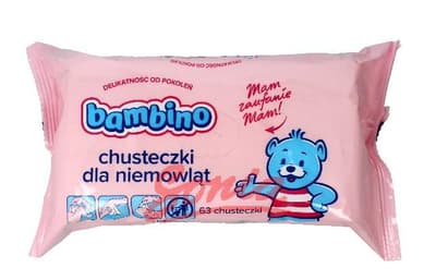 Bambino Baby Wipes from The First Days of Life 63 pcs.
