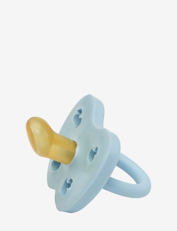 Napp naturgummi Baby Blue 0-3 mån (anatomisk) Hevea baby