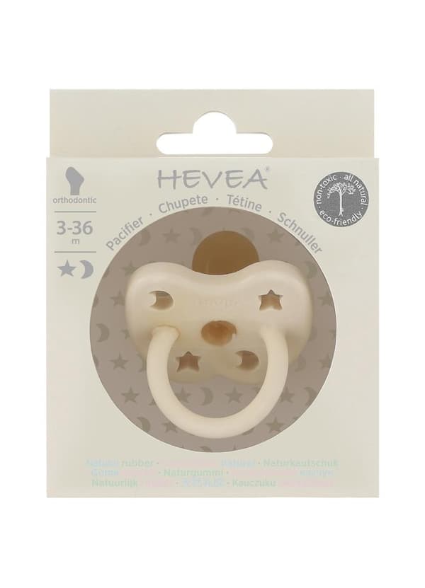 Napp naturgummi Milky White 3-36 mån (anatomisk) Hevea baby
