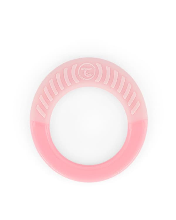 Twistshake Teether 1+m Pastel Pink