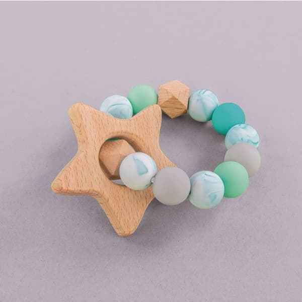 Teether DIY Kit - Star - Mint