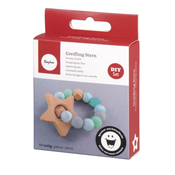 Teether DIY Kit - Star - Mint