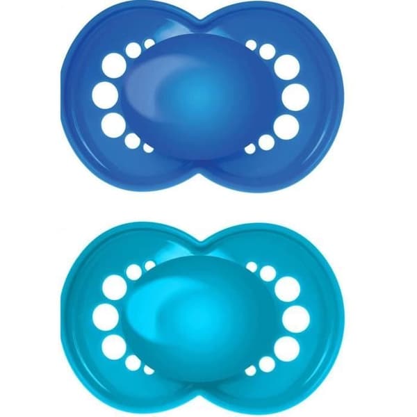 MAM Anatomical Napp - Kattblommor - Silikon - Set med 2 + steriliseringslåda