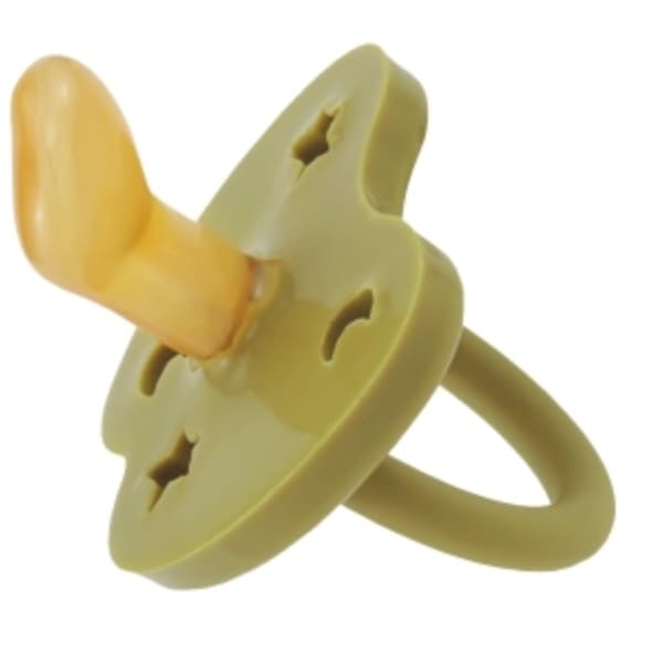 Napp naturgummi, Avocado 3-36 mån (anatomisk) - Hevea baby
