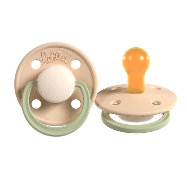 REBAEL Napp 2-pack Storlek 2 Cloudy Pearly Lion/Dusty Pearly Dolphin