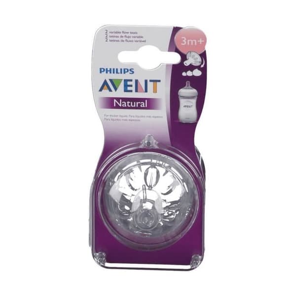 PHILIPS AVENT - Naturlig napp SCF045 / 27 2 st