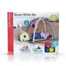 INFANTINO Grow-with-me activity gym & ball pit