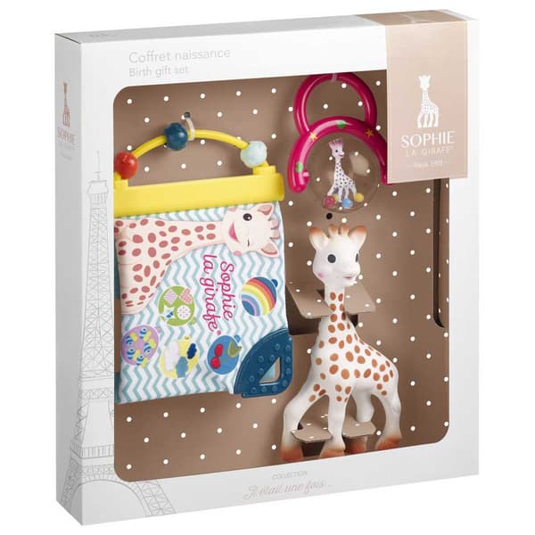 Sophie La Girafe Teether Rattle Gift Set Flerfärgad