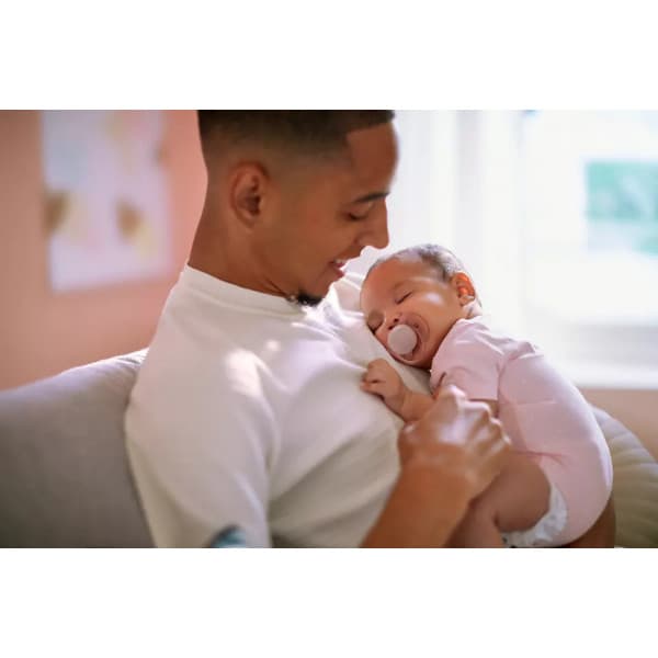 Philips Avent SCF091/31 Ultra Soft -sutter, 0-6 måneder, 2 stk, lilla