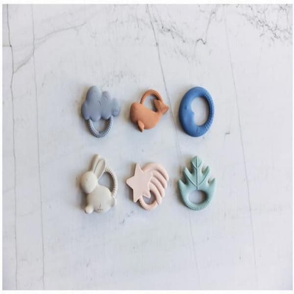 Gummi tandring Rabbit Nougat - Jollein - Baby