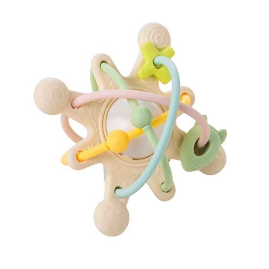 Soft Silicone Bitleksak Galaxy Pastell Nattou