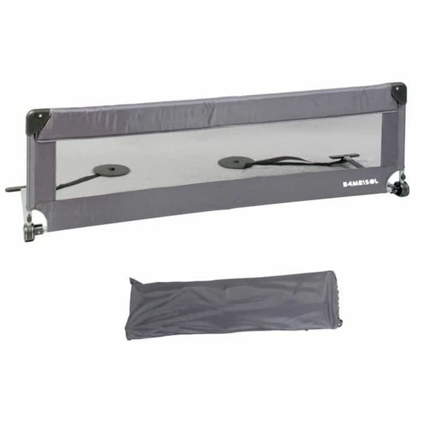 Säkerhetsräcke till säng Looping BL5003G 44 x 150 cm Grå