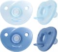Miniatyrbild 2 av 11: Philips Avent SCF099/21 Soothie nappar, 0 - 6 månader, 2 st, blå