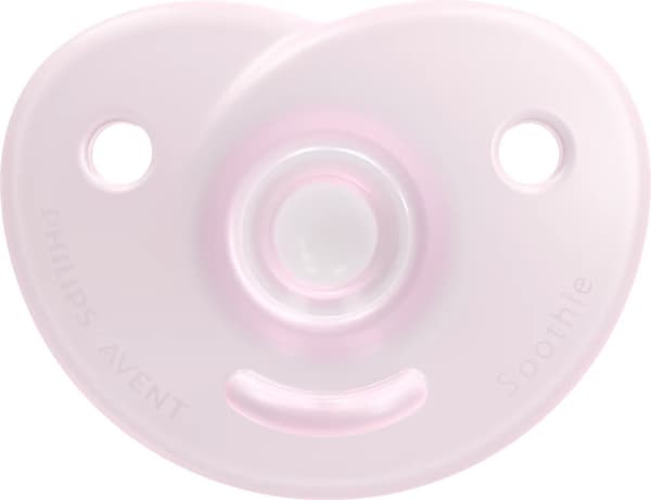 Philips Avent SCF099/22 Soothie-sutter, 0 - 6 måneder, 2 stk, rød