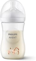 Pikkukuva 7 / 11: Philips Avent SCY903/66 Natural Response -tuttipullo, 260 ml, kirahvi