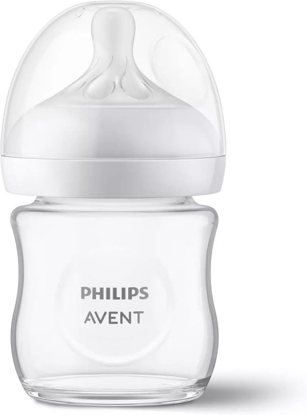 Philips Avent SCY930/01 Natural Response-sutteflaske i glass, 120 ml
