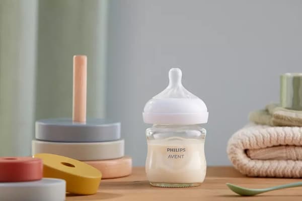 Philips Avent SCY930/01 Natural Response-sutteflaske i glass, 120 ml