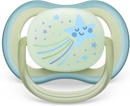 Philips Avent SCF376/18 Ultra Air natsutter 0-6 måneder, 2 stk, fugl