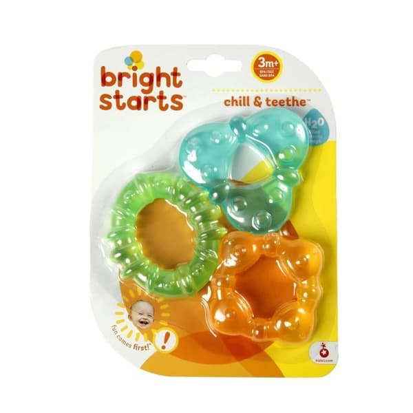 LJUSSTART Uppsättning av 3 Chill & Teethe Refrigerated Teethers